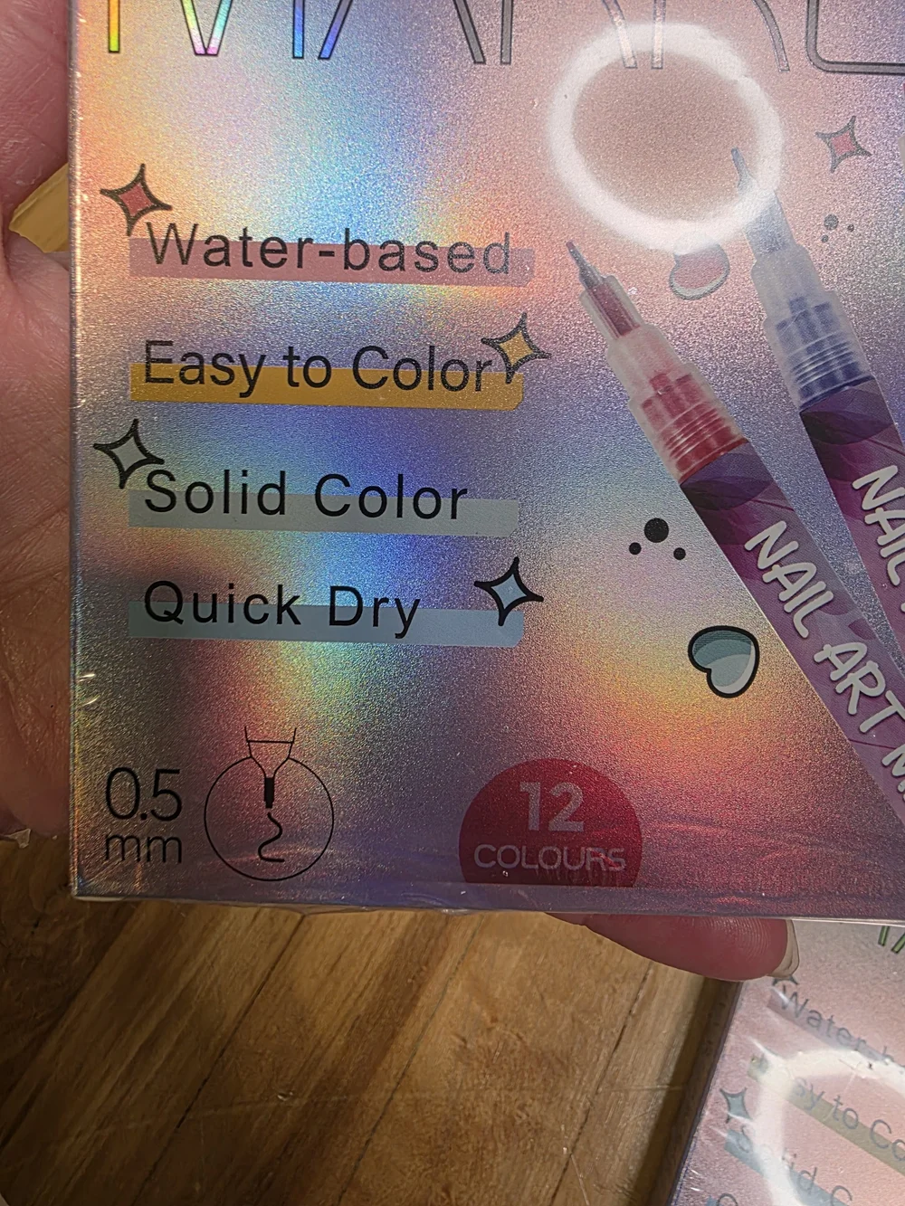 Nail Art Marker Set - 2 Packs